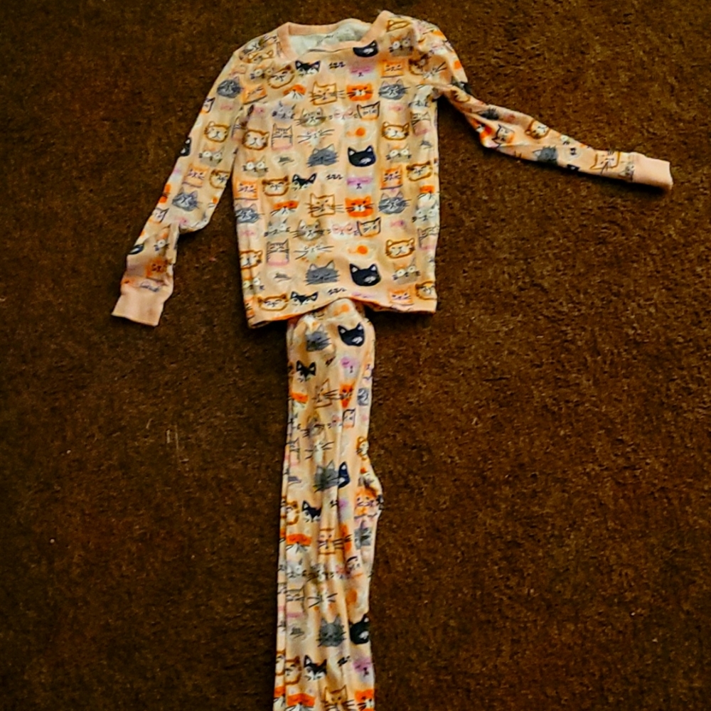 Kid cat pj's